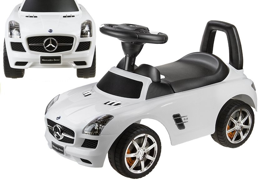Paspiriama mašinėlė mercedes-benz sls amg, balta