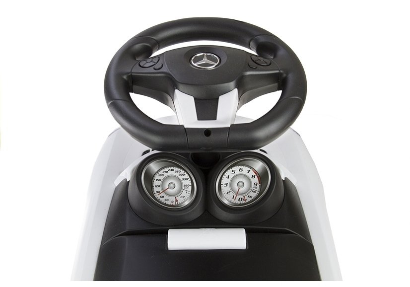 Paspiriama mašinėlė mercedes-benz sls amg, balta