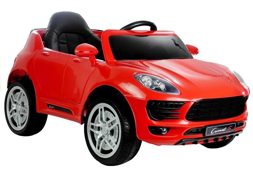 Vienvietis vaikiškas elektromobilis lean cars coronet s red