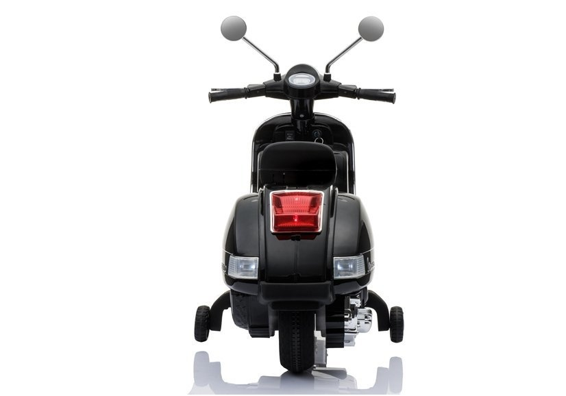 Elektrinis vaikų paspirtukas vespa - juodas