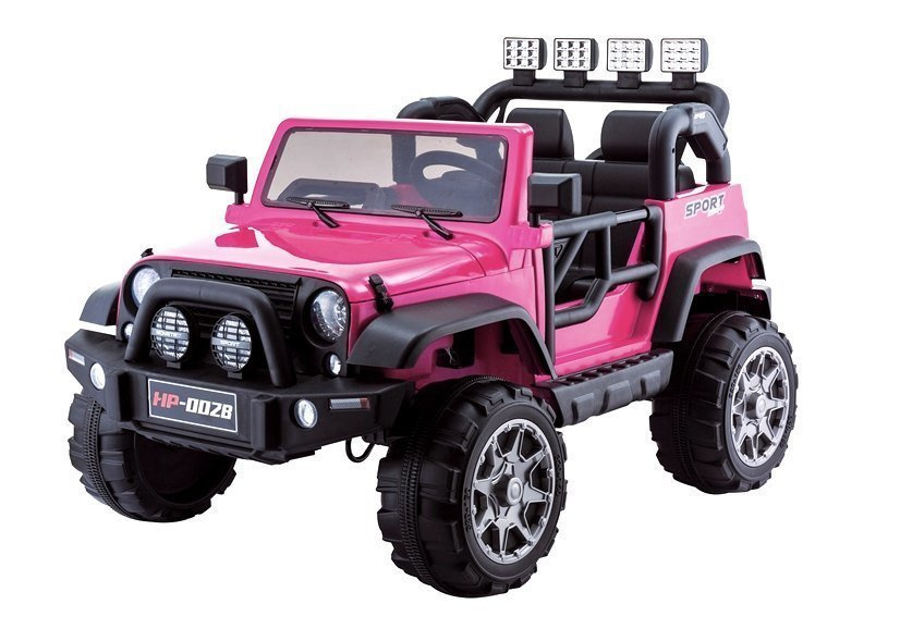 Elektromobilis vaikams jeep lean cars , rožinis
