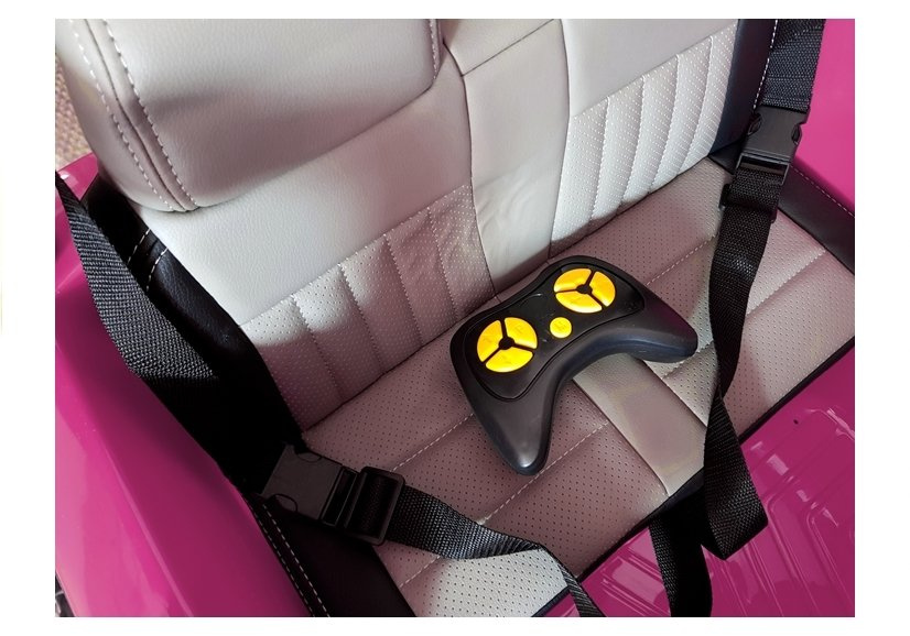 Elektromobilis vaikams jeep lean cars , rožinis