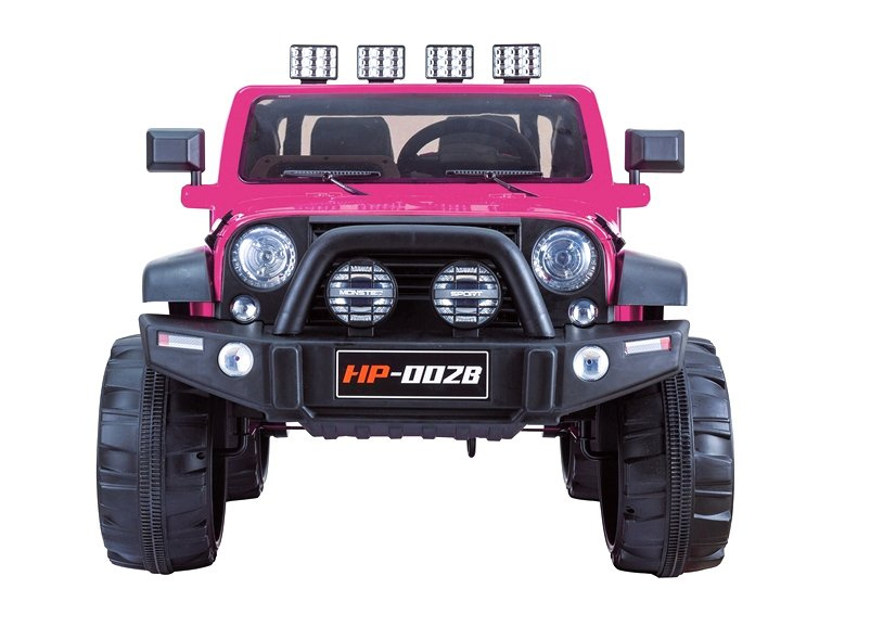 Elektromobilis vaikams jeep lean cars , rožinis
