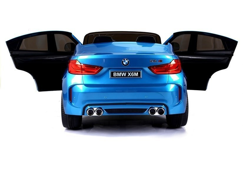 Vaikiškas elektromobilis BMW X6M – mėlynas