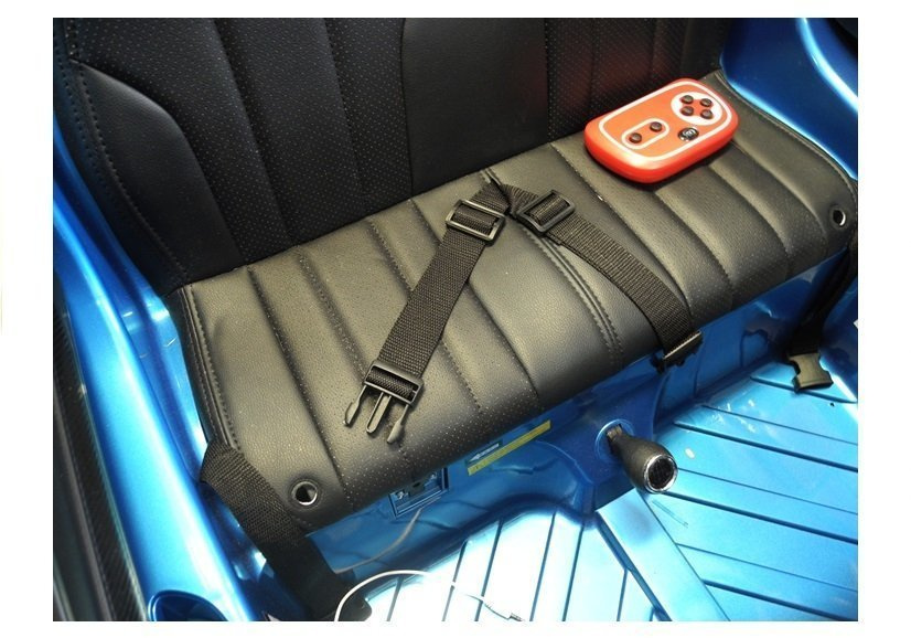 Vaikiškas elektromobilis BMW X6M – mėlynas