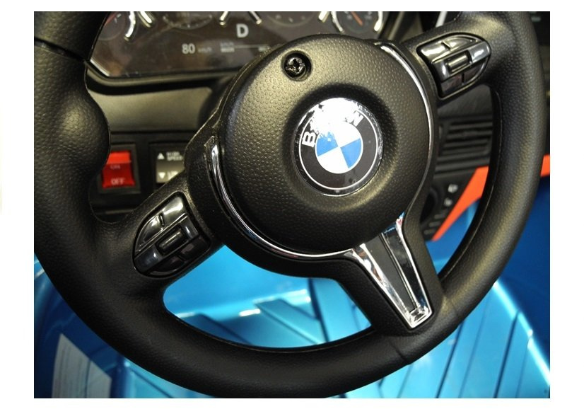 Vaikiškas elektromobilis BMW X6M – mėlynas