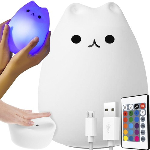 LED naktinis šviestuvas - kačiukas