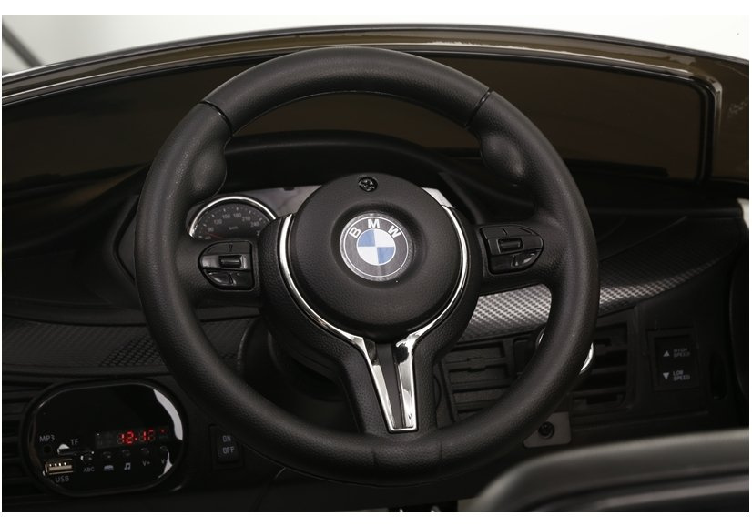 Elektromobilis vaikams BMW X6, baltas