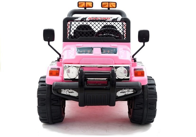 Elektromobilis vaikams jeep raptor s618, rožinis