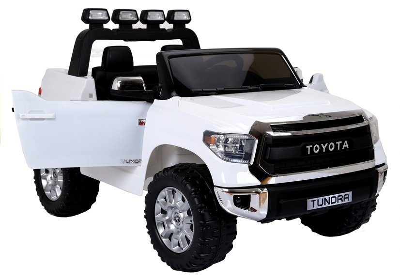 Toyota tundra baltas  elektromobilis vaikams