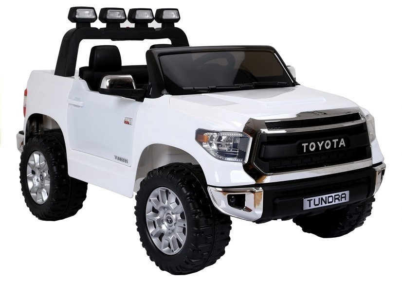 Toyota tundra baltas  elektromobilis vaikams