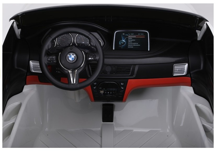 Vaikiškas elektromobilis BMW X6M – baltas