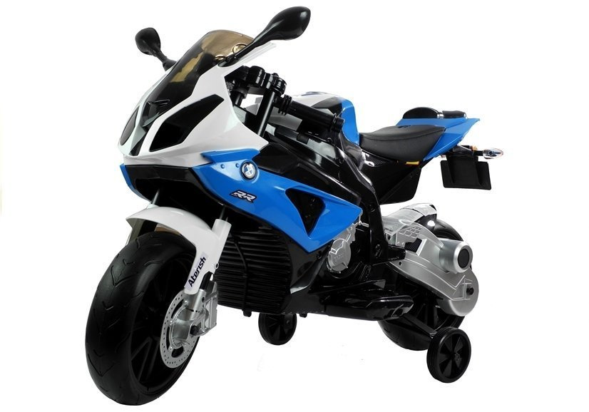 Bmw s1000rr blue - electric ride on motorcycle