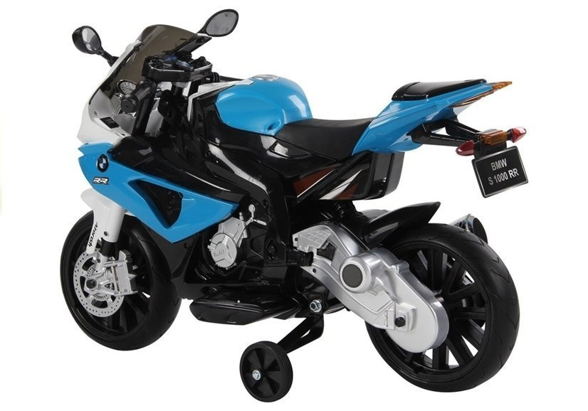 Bmw s1000rr blue - electric ride on motorcycle