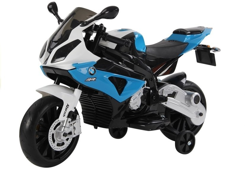 Bmw s1000rr blue - electric ride on motorcycle