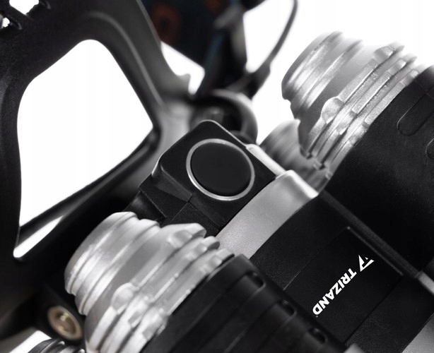 LED Prožektorius ant galvos - Priekinis žibintas 5 x LED T6 CREE