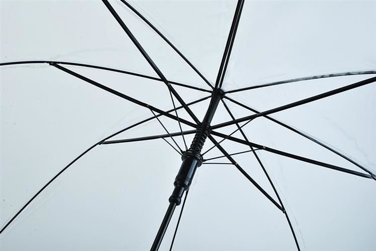 Automatinis skaidrus skėtis iso trade, 93 cm