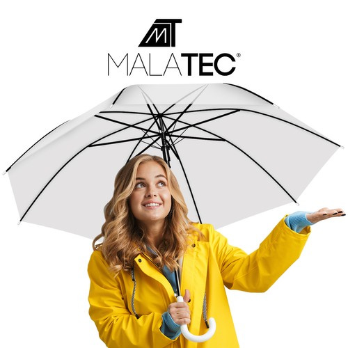 Automatinis skaidrus skėtis iso trade, 93 cm