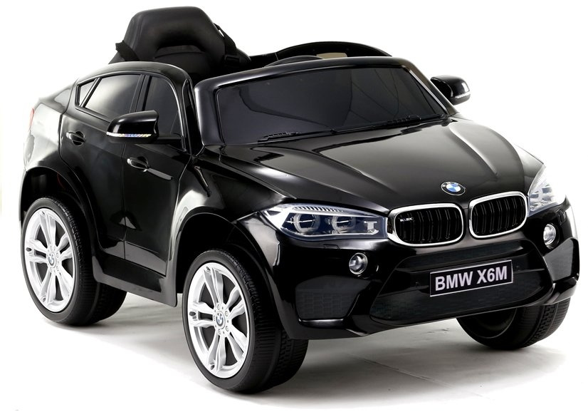 Elektromobilis vaikams bmw x6, juodas
