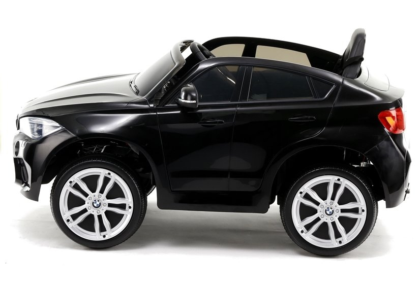 Elektromobilis vaikams bmw x6, juodas