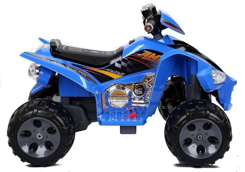 Elektrinis keturratis vaikams quad, mėlynas