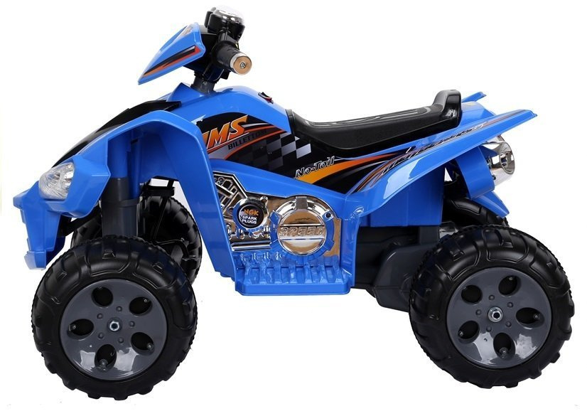 Elektrinis keturratis vaikams quad, mėlynas