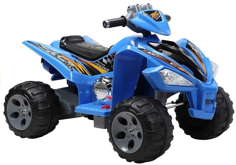 Elektrinis keturratis vaikams quad, mėlynas
