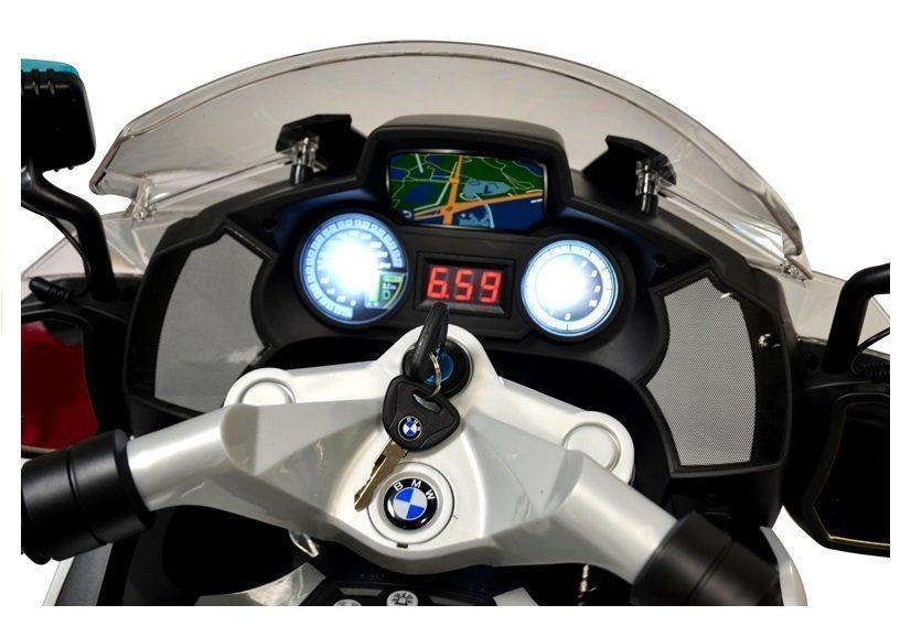 Elektrinis motociklas vaikams bmw, policija