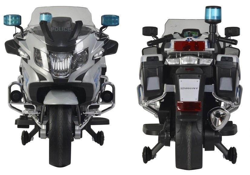 Elektrinis motociklas vaikams bmw, policija