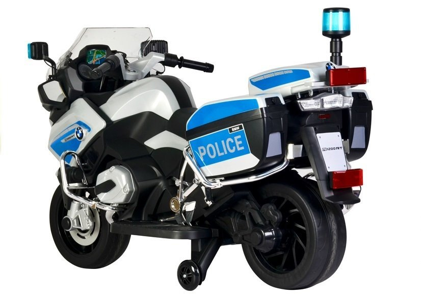 Elektrinis motociklas vaikams bmw, policija