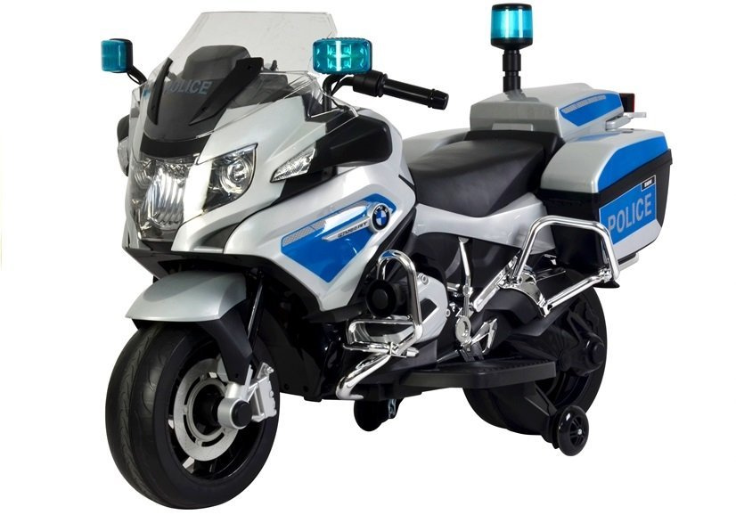 Elektrinis motociklas vaikams bmw, policija