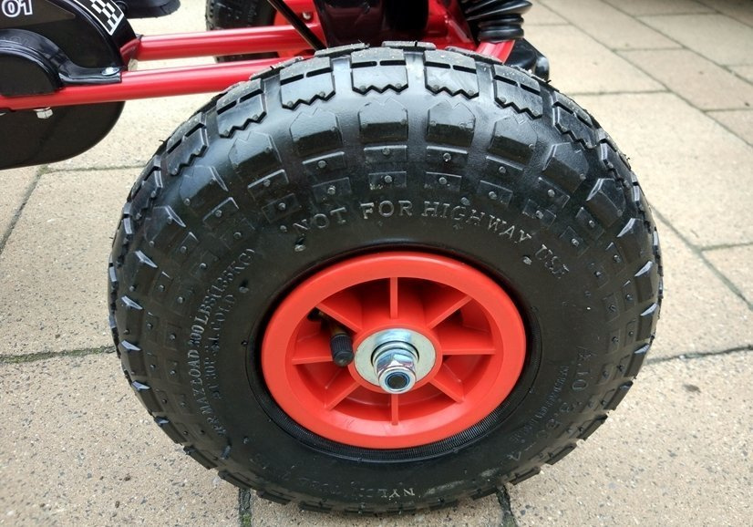 Kartingas lean toys a-15, raudonas