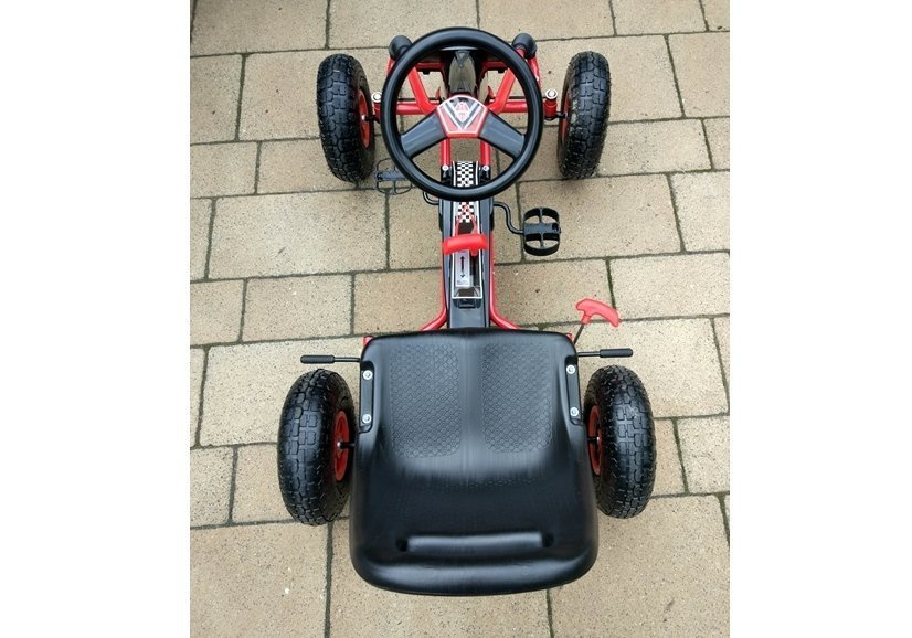 Kartingas lean toys a-15, raudonas