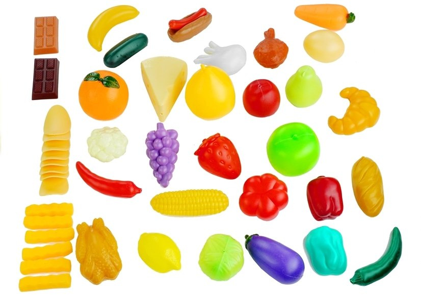 Žaisliniai maisto produktai ąsotyje, 50 dalių