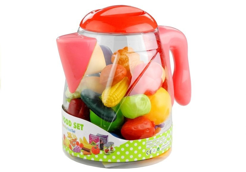 Žaisliniai maisto produktai ąsotyje, 50 dalių