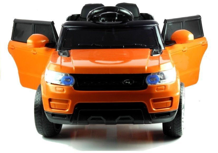 Dvivietis elektromobilis vaikams lean toys hl1638, oranžinis