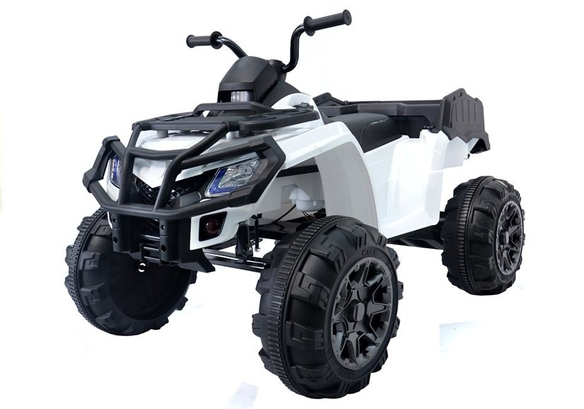 Elektrinis keturratis vaikams quad bdm0909, baltas