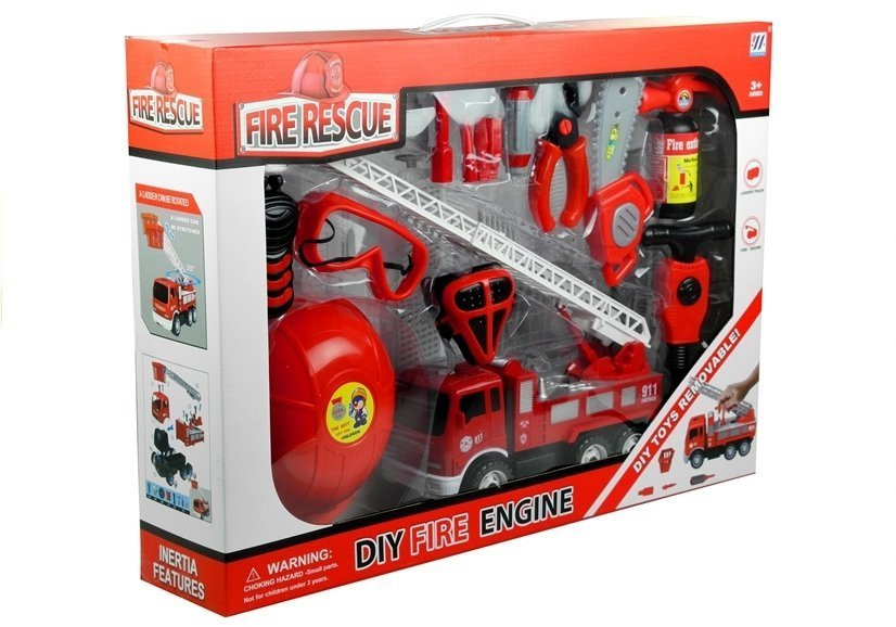 Gaisrininko rinkinys fire rescue, 14 vnt.