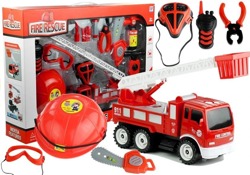 Gaisrininko rinkinys fire rescue, 14 vnt.