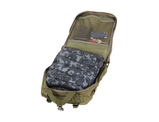 Patogi turistinė kuprinė, 30 l, žalia