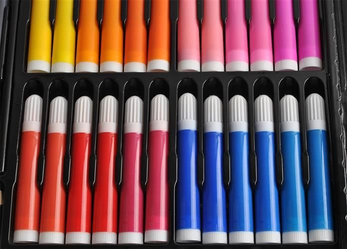 Piešimo rinkinys lagaminėlyje Colorful Italy