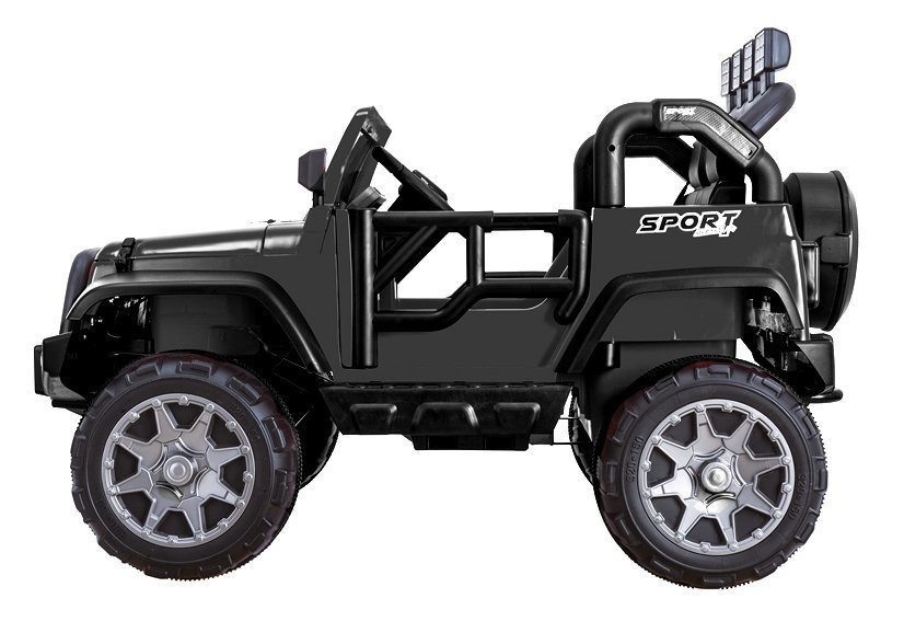 Vaikiškas vienvietis elektromobilis jeep