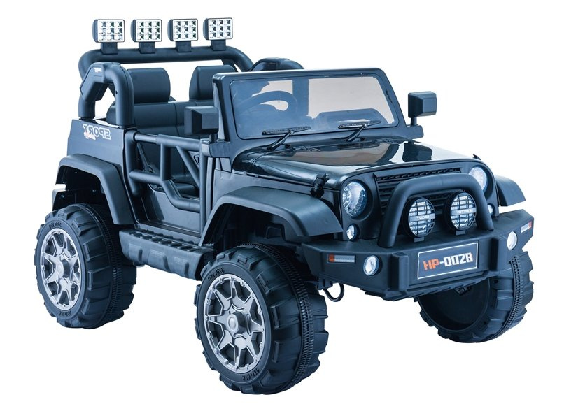 Vaikiškas vienvietis elektromobilis jeep