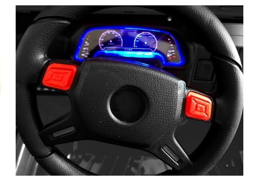 Vaikiškas vienvietis elektromobilis jeep