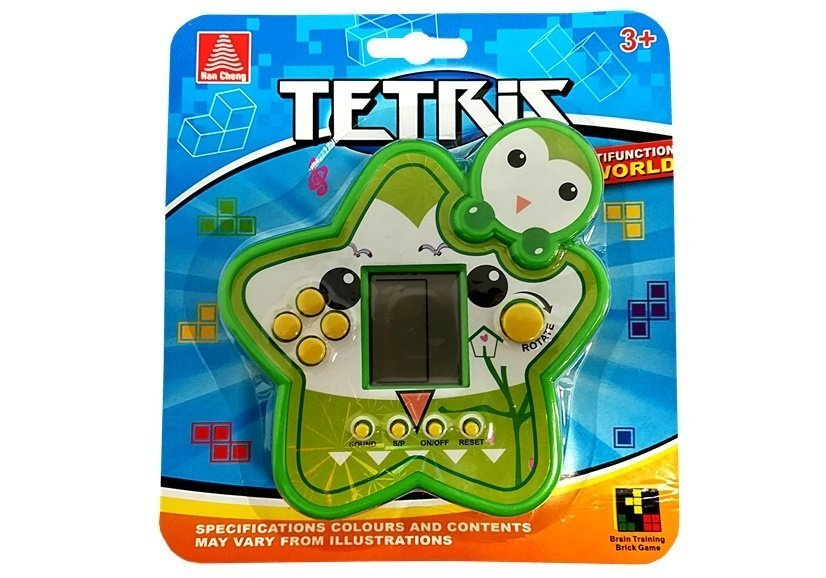 Elektroninis žaidimas tetris, žalias