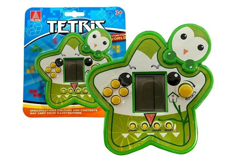 Elektroninis žaidimas tetris, žalias