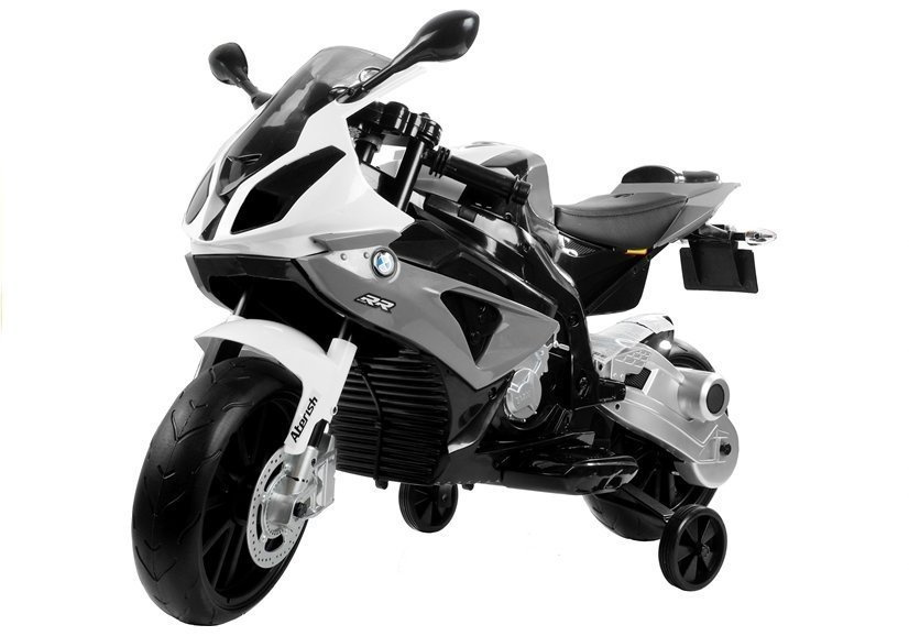 Elektrinis vaikiškas motociklas bmw s1000rr su eva ratais