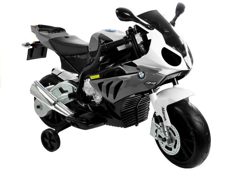 Elektrinis vaikiškas motociklas bmw s1000rr su eva ratais