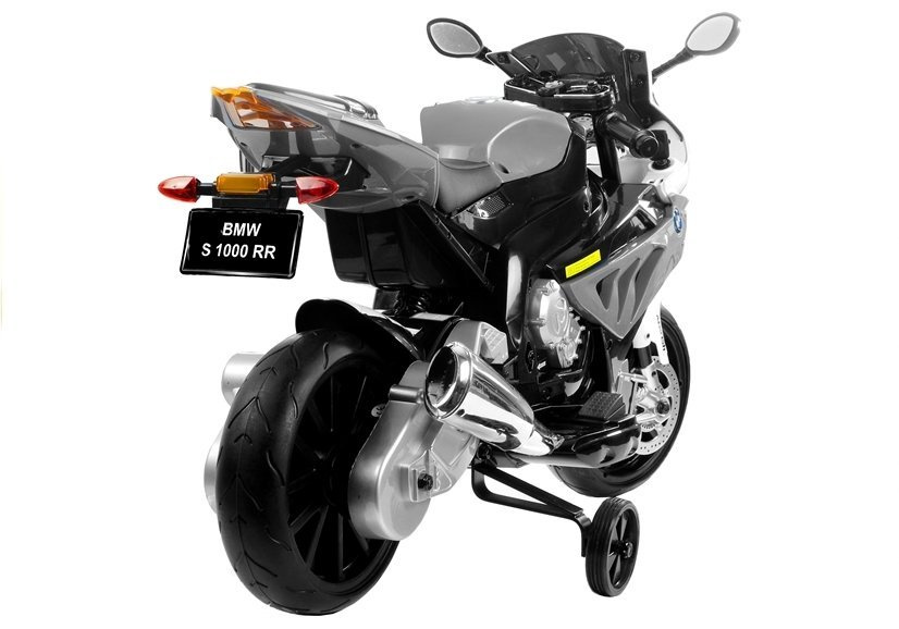 Elektrinis vaikiškas motociklas bmw s1000rr su eva ratais