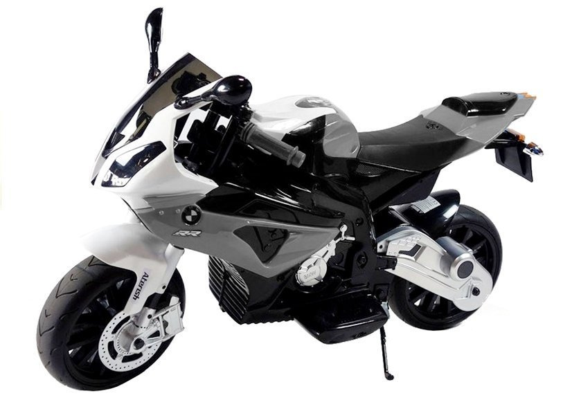 Elektrinis vaikiškas motociklas bmw s1000rr su eva ratais